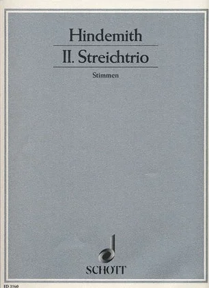 Hindemith, P. Trio No. 2 (violin, viola, and cello)