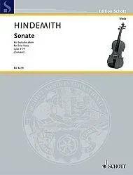 Hindemith, Paul: Solo Sonata Op31#4 (viola)
