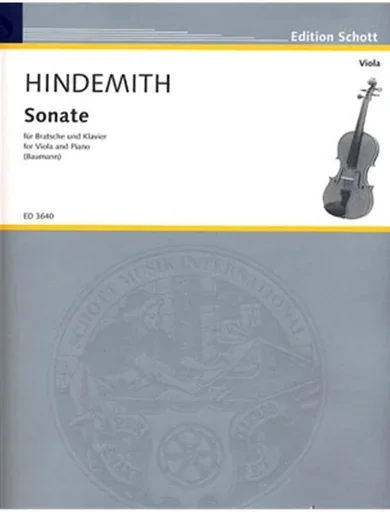 Hindemith, Paul: Sonata (1939) (Viola & Piano)