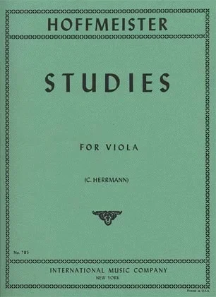 Hoffmeister (Herrmann): Studies (viola) International