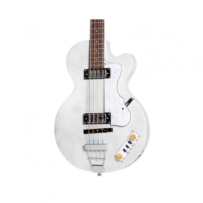 Hofner Ignition Pro Club Bass in Pearl White