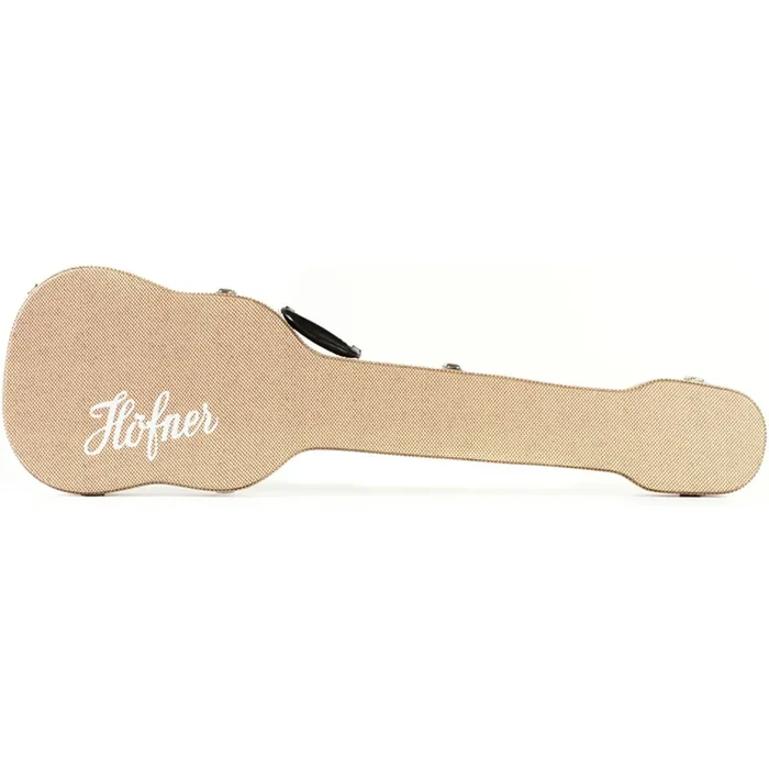 Hofner Violin Bass Hardshell Case ‑ Retro Tweed
