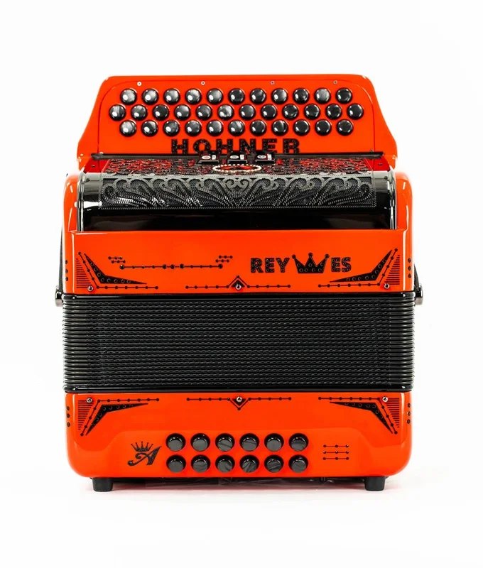 Hohner Anacleto Rey Especial II 3 Switch FBE Accordion – Pure Red | New