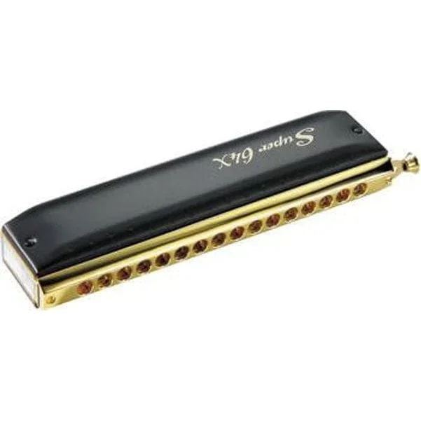 Hohner M758401 Super 64X Chromatic Harmonica – Key of C