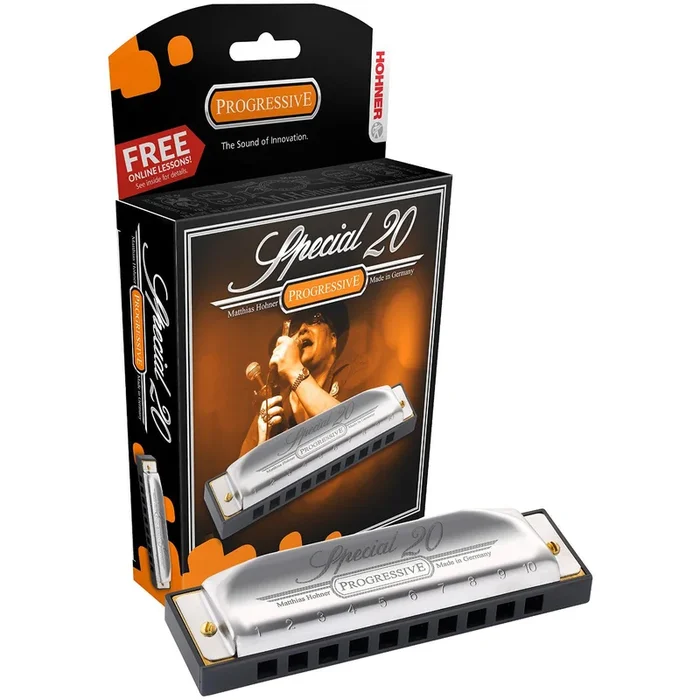 HOHNER SPECIAL 20 – PROGRESSIVE HARMONICA, KEY OF Eb