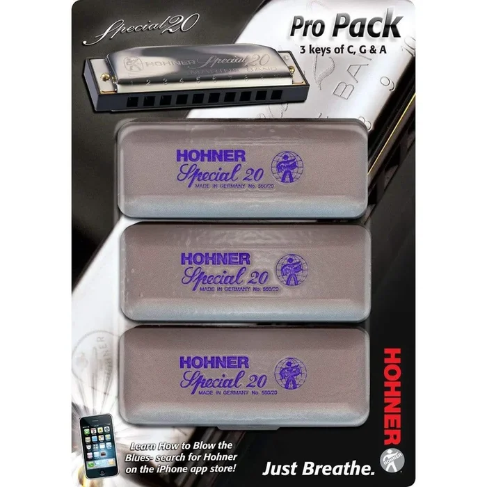 Hohner Special 20 Pro Pack C/G/A