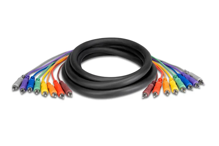 Hosa 2m Unbalanced Snake RCA to Same CRA-802