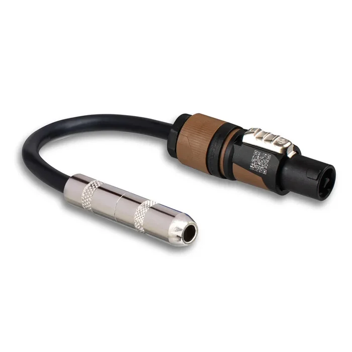 Hosa Adaptor 1/4″ F to Speakon 16 AWG 6 in.