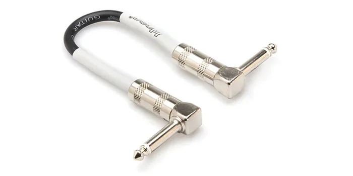 Hosa CPE-112 Guitar Patch Cable Ra – Ra 12in