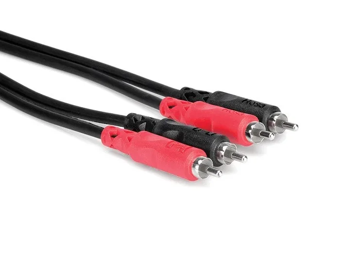 Hosa CRA-202 Stereo Interconnect Dual RCA to Dual RCA – 6′