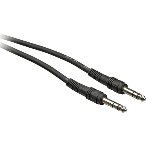 Hosa CSS-105 1/4″” TRS to 1/4″” TRS Balanced Interconnect Cable, 5 Feet