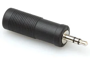 Hosa GMP-112 Adaptor 1/4″ TRS to 3.5mm TRS