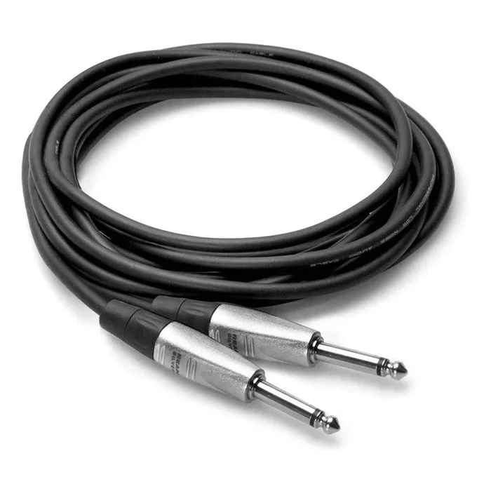 Hosa HPP-003 Pro Unbalanced Interconnect, REAN 1/4″” In TS to Same, 3ft