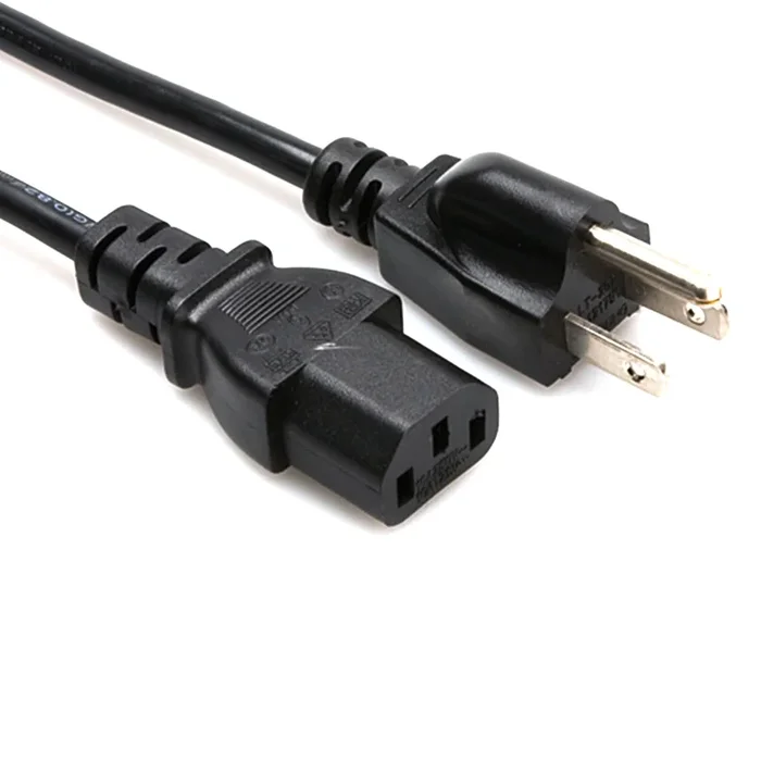 Hosa IEC 3-Prong Power Cable Premium 14 AWG 8′