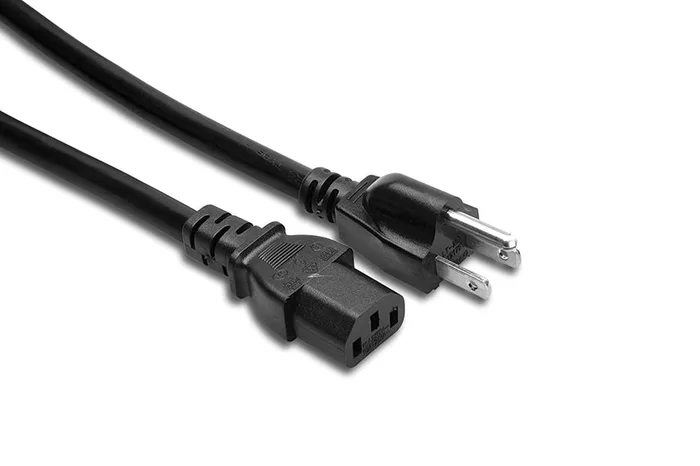 Hosa PWC-408 Power Cord Iec C13 – Nema 5-15p 8ft