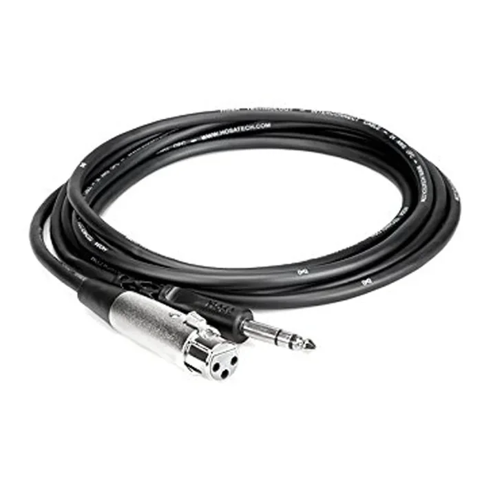 Hosa STX-105F XLR Female to 1/4″” TRS Balanced Interconnect Cable, 5 Feet