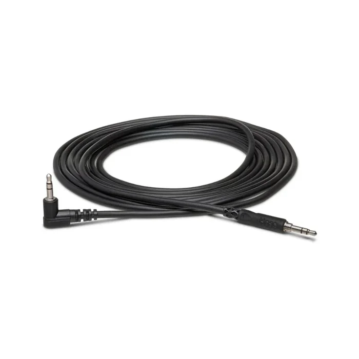 Hosa Technology 3.5mm TRS to Right-angle 3.5mm TRS Stereo Interconnect Cable 5ft