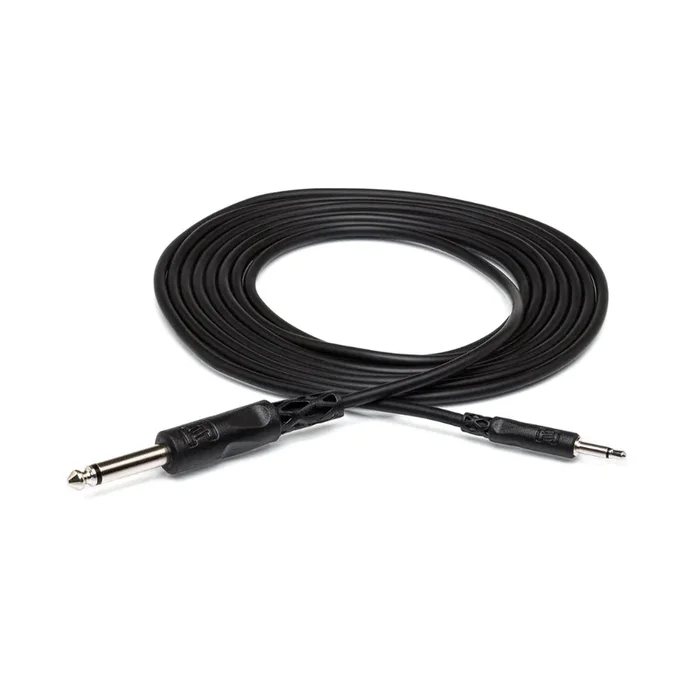 Hosa Technology 3.5mm TS to 1/4″ TS Mono Interconnect Cable 10ft