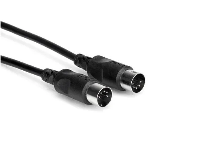 Hosa Technology MID-303BK 3 ft MIDI Cable