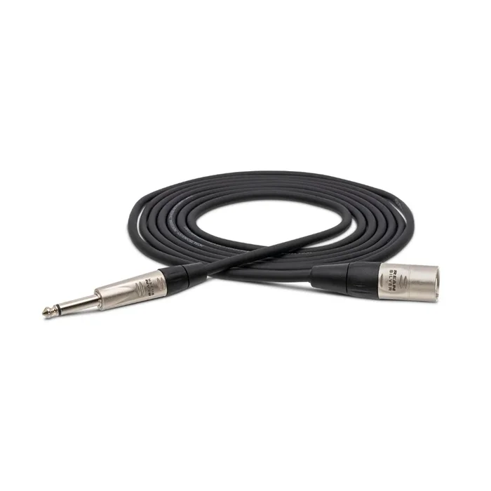 Hosa Technology REAN 1/4 in TS to XLR3M Pro Unbalanced Interconnect Cable 10ft