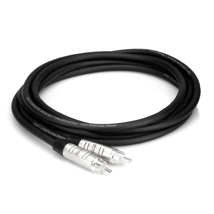 Hosa Technology REAN RCA to Same Pro Unbalanced Interconnect Cable 15ft