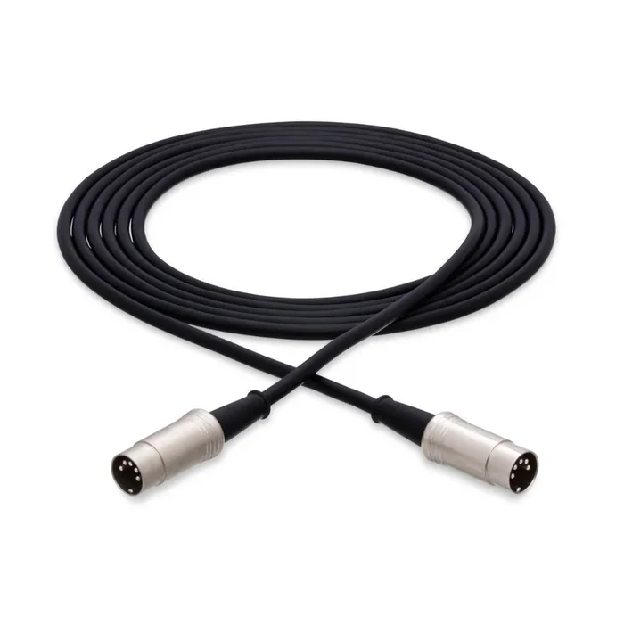 Hosa Technology Serviceable 5-pin DIN to Same Pro MIDI Cable 10ft
