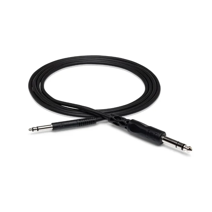 Hosa Technology TT TRS to 1/4 in TRS Balanced Interconnect Cable 5ft
