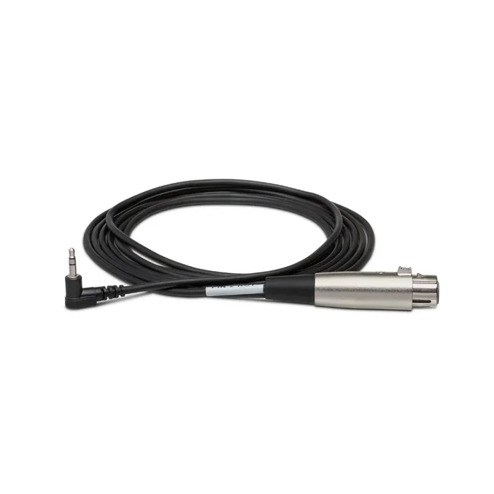 Hosa Technology XLR3F to Right-angle 3.5 mm TRS Microphone Cable 5ft