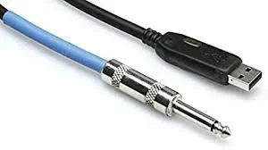 Hosa USQ TRACKLINK Guitar to USB Interface 1/4 Inch TS to USB Type A