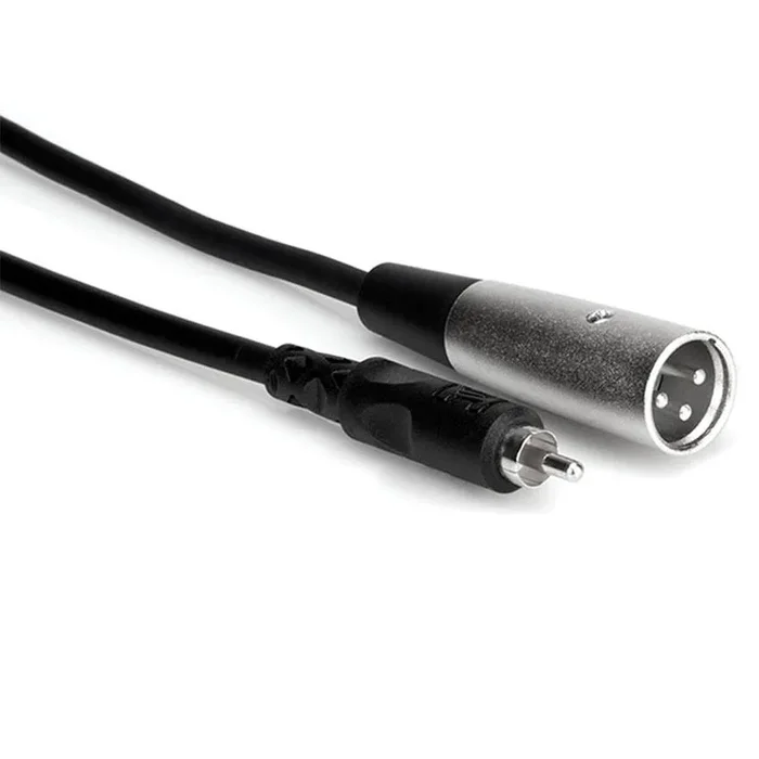 HOSA XRM-120 Unbalanced Interconnect, RCA to XLR3M, 20 ft
