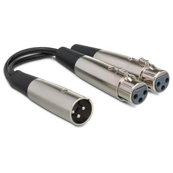 Hosa Y CABLE XLR3M to XLR3F – YXF119