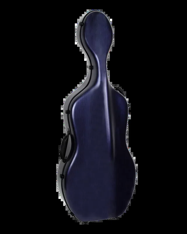 HQ Polycarbon Cello Case 4/4 – Brushed Blue