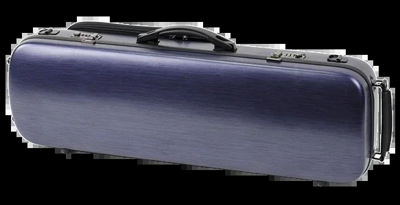 HQ Polycarbon Viola Case Oblong – Brushed Blue