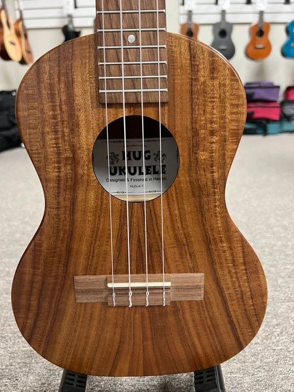 HUG A-T Solid Acacia Tenor Ukulele