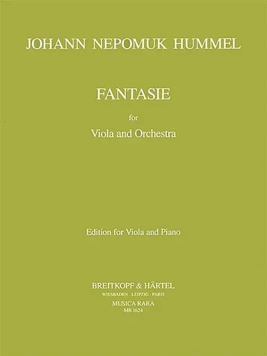Hummel, J.N.: Fantasie (viola & piano)