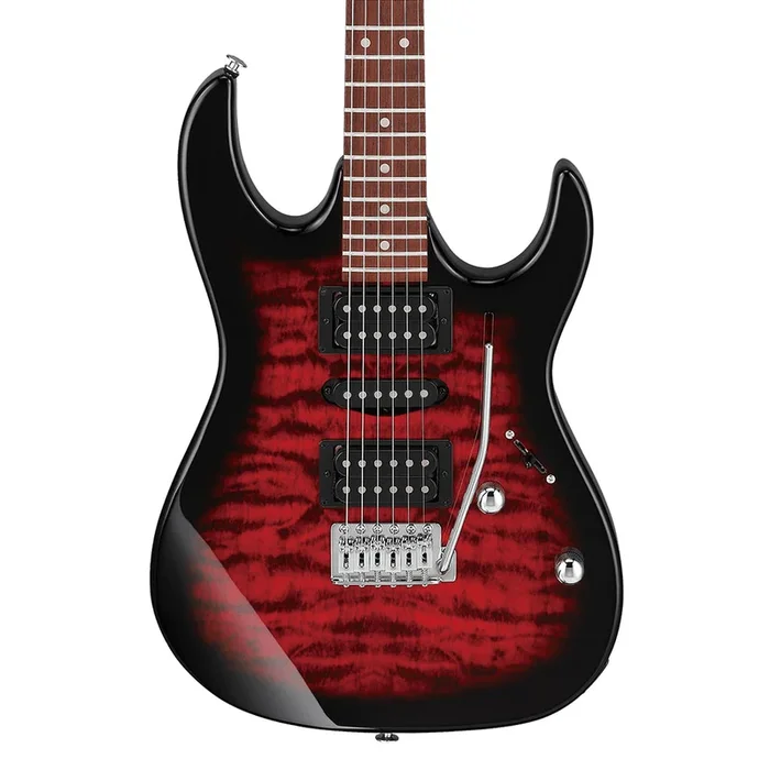 Ibanez – GRX70QA – Transparent Red Burst