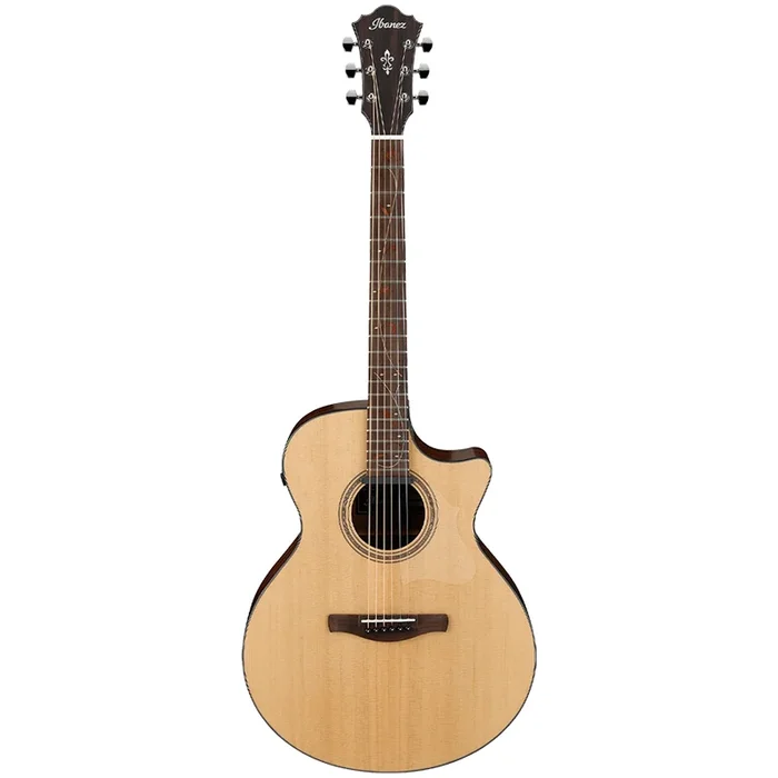 Ibanez AE275LGS AE Electric Acoustic Guitar Natural Low Gloss