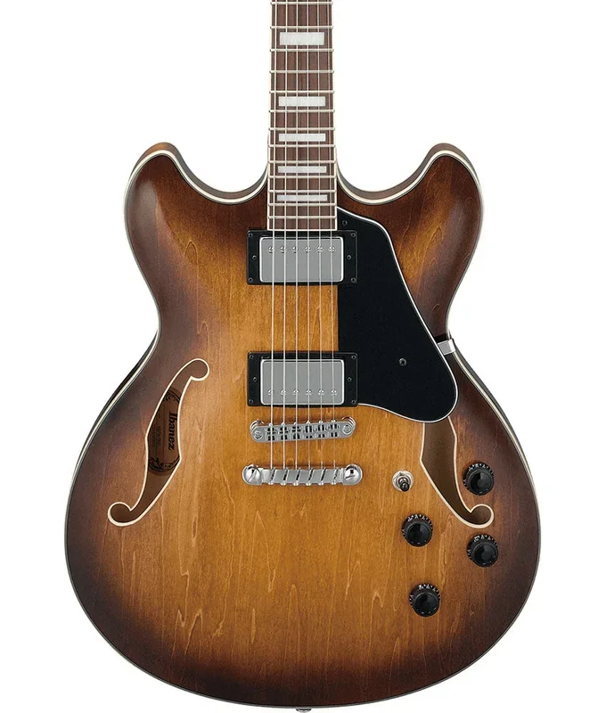 Ibanez Artcore AS73 Semi-Hollow Electric Guitar – Tobacco Brown