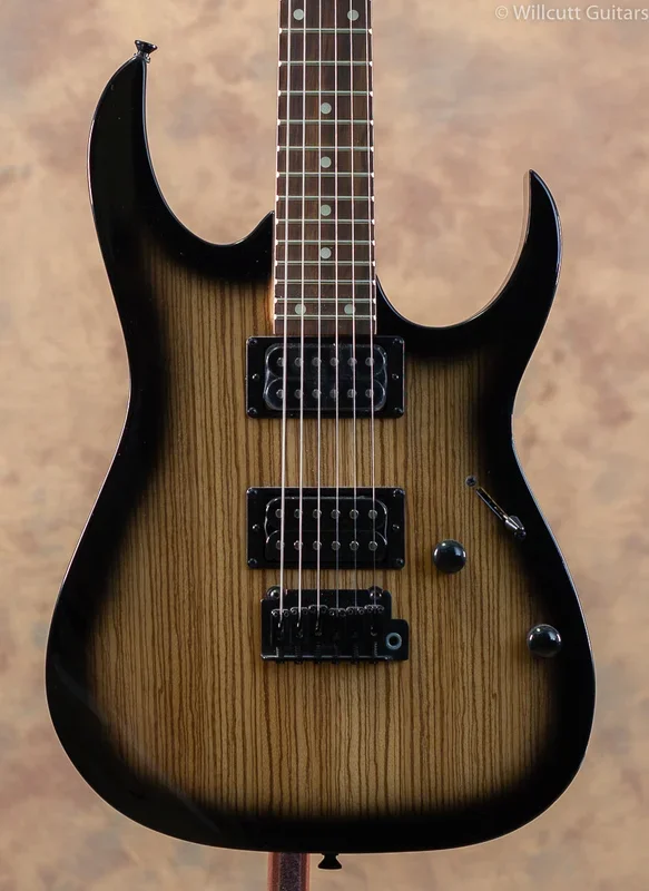 Ibanez GRG120 ZW Natural Grey Burst USED