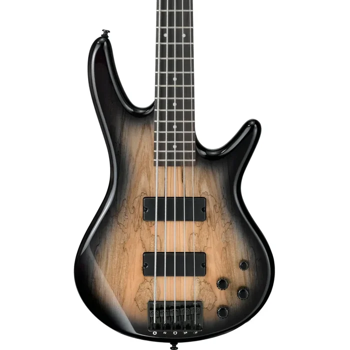 Ibanez GSR205SMNGT SR Gio 5-String Electric Bass, Natural Gray Burst