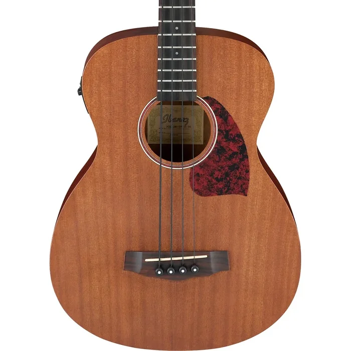 Ibanez Performance Grand Concert Acoustic Electric Bass Guitar Open Pore Natural