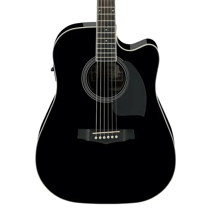 Ibanez PF15ECE Acoustic Guitar – Black High Gloss