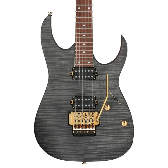 Ibanez RG RGR420FMSP Electric Guitar – Transparent Gray Flat