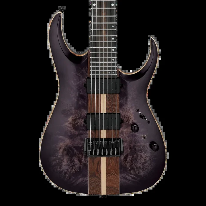 Ibanez RGA217P1PBDRL RGA Premium 7str w/ Bag Deep Twilight Burst Low Gloss w/bag