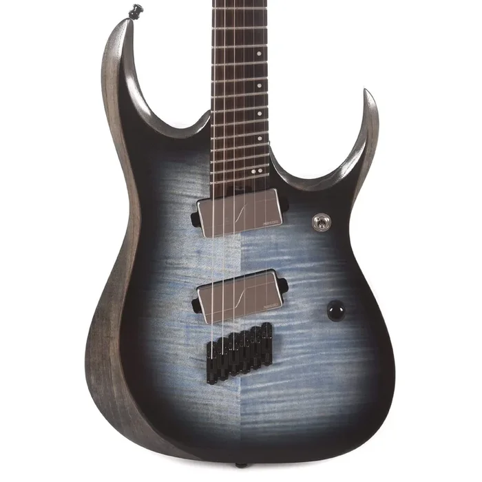 Ibanez RGD61ALMS RGD Axion Label Multi Scale Cerulean Blue Burst Low Gloss w/ Fishman Fluence Pickups