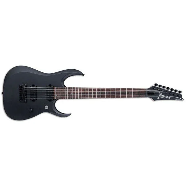 Ibanez RGD7421 7-String Electric Guitar – Black Flat