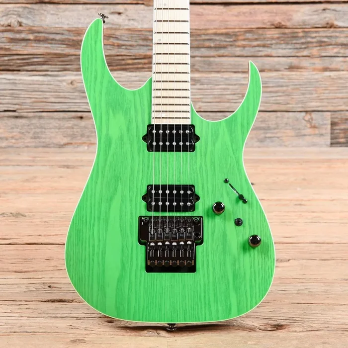 Ibanez RGR5220M RG Prestige Transparent Fluorescent Green 2019