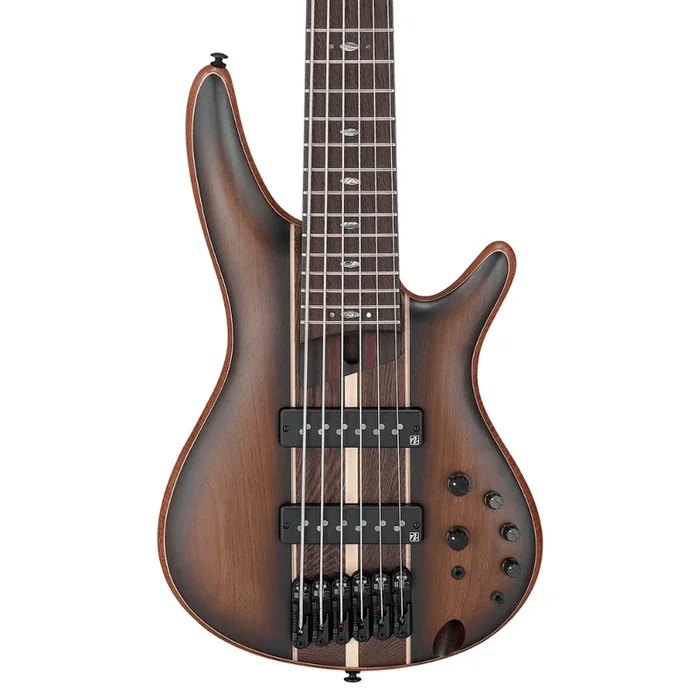 Ibanez SR1356B 6 String Premium Bass With Bag – Dual Mocha Burst Flat