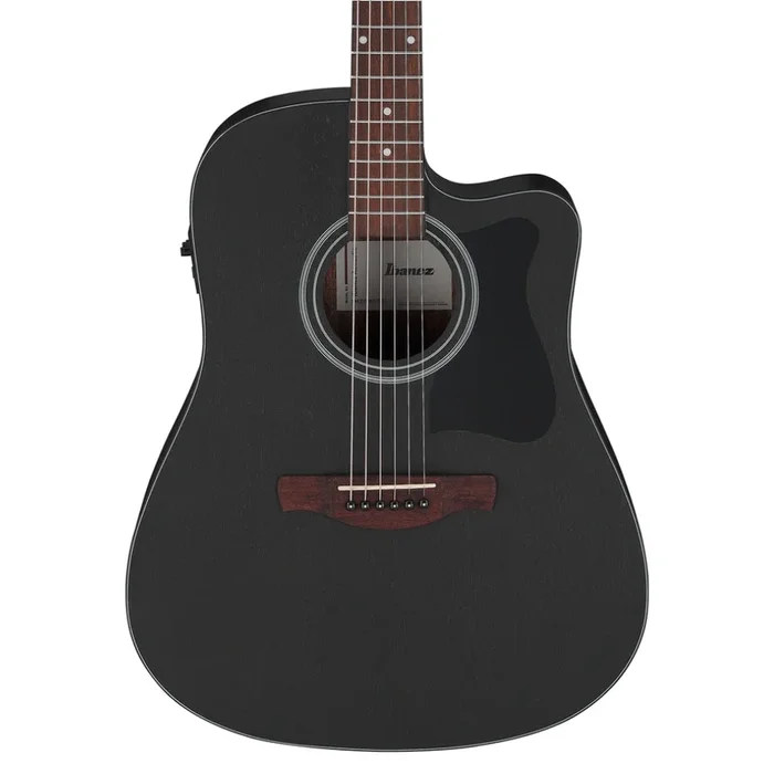 Ibanez VC44CE Acoustic Guitar – Open Pore Weathered Black