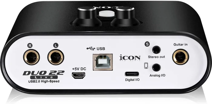 Icon Pro Audio DUO22 Live – USB Livestream Audio Interface